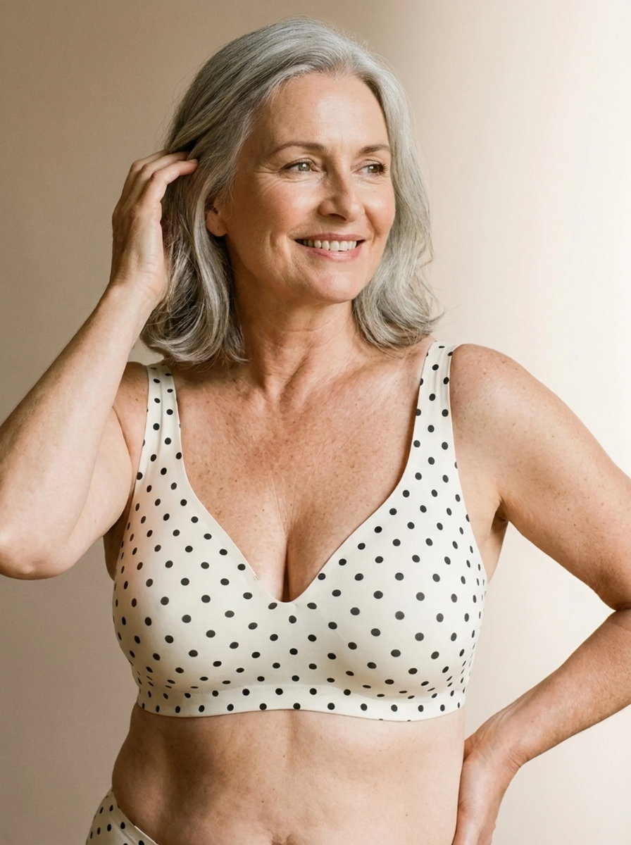 SoftLift™ Bra | GelFlex™ Band, V-neckline, non-wired