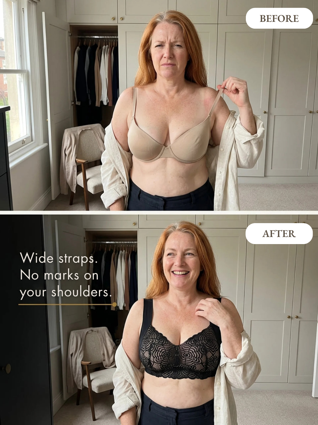 LaceLift™ Bra | Natural Support, Ultra-Soft Lace, Absolute Comfort