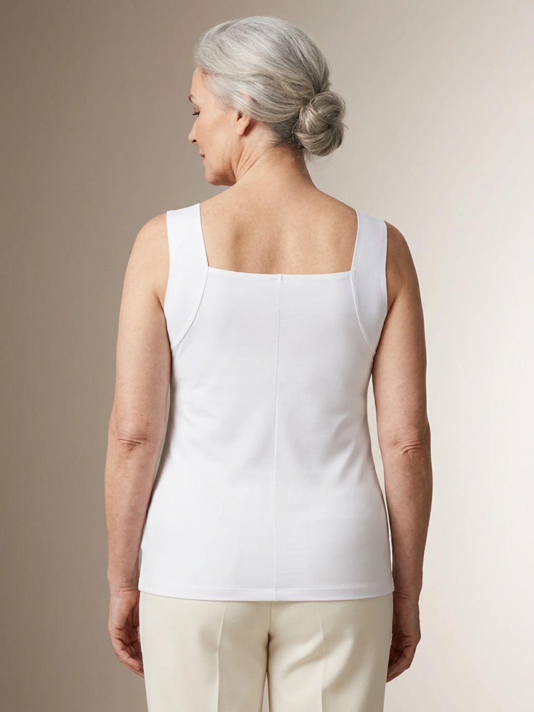 TrueLift™ Support Tank | Built-In Support, Sculpting Fit, No Back Band