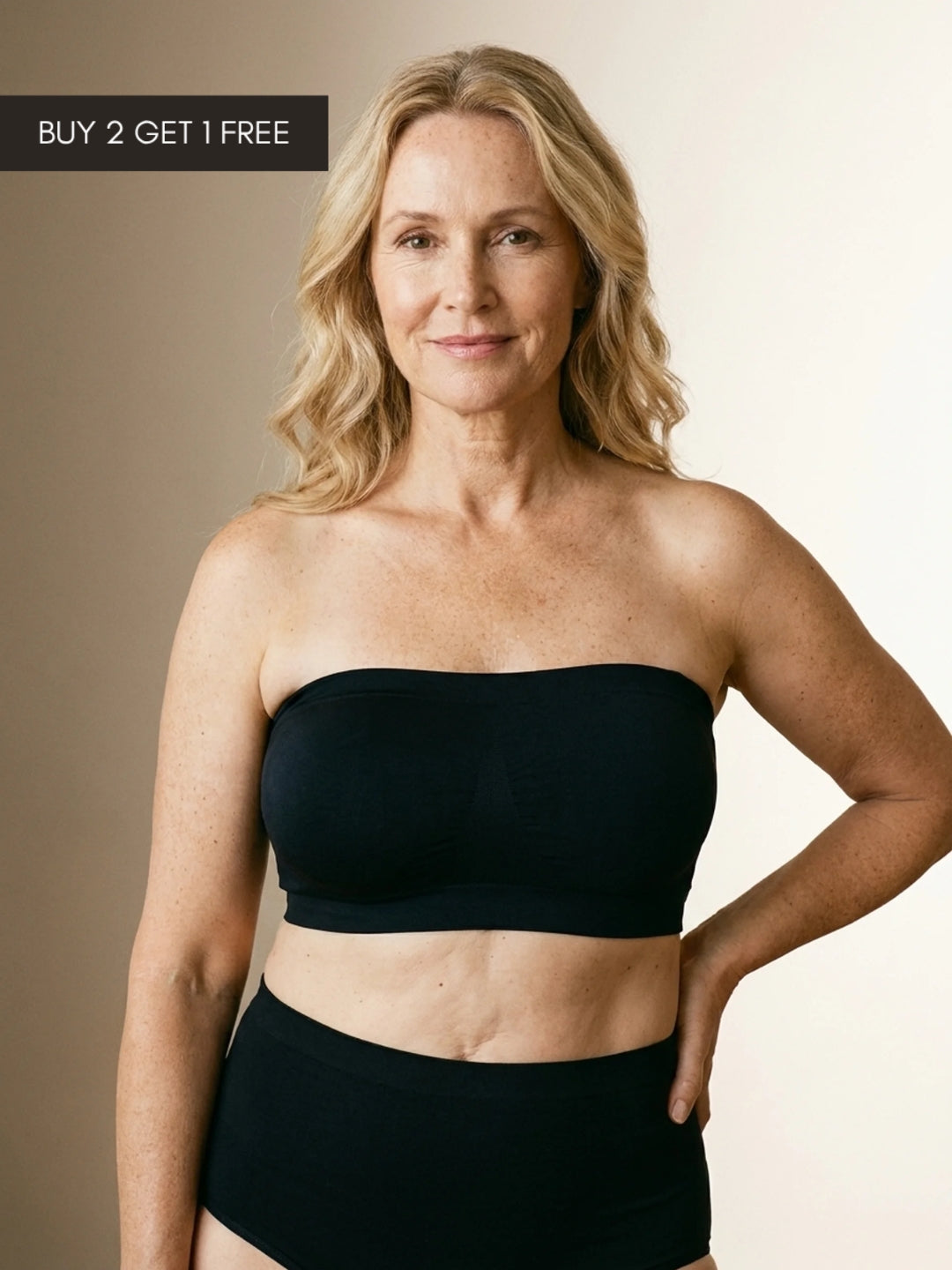 BreezeBand™ Bandeau Bra | Zero Readjusting, Zero Marks, Zero Discomfort