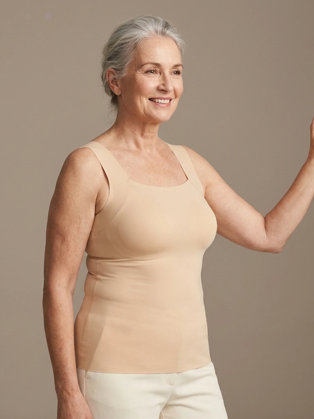 TrueLift™ Support Tank | Built-In Support, Sculpting Fit, No Back Band