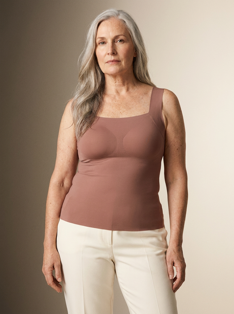 TrueLift™ Support Tank | Built-In Support, Sculpting Fit, No Back Band