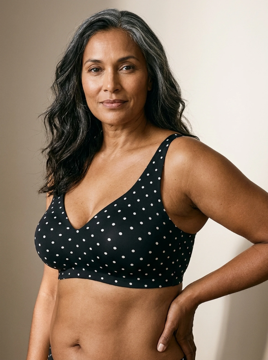SoftLift™ Bra | GelFlex™ Band, V-neckline, non-wired