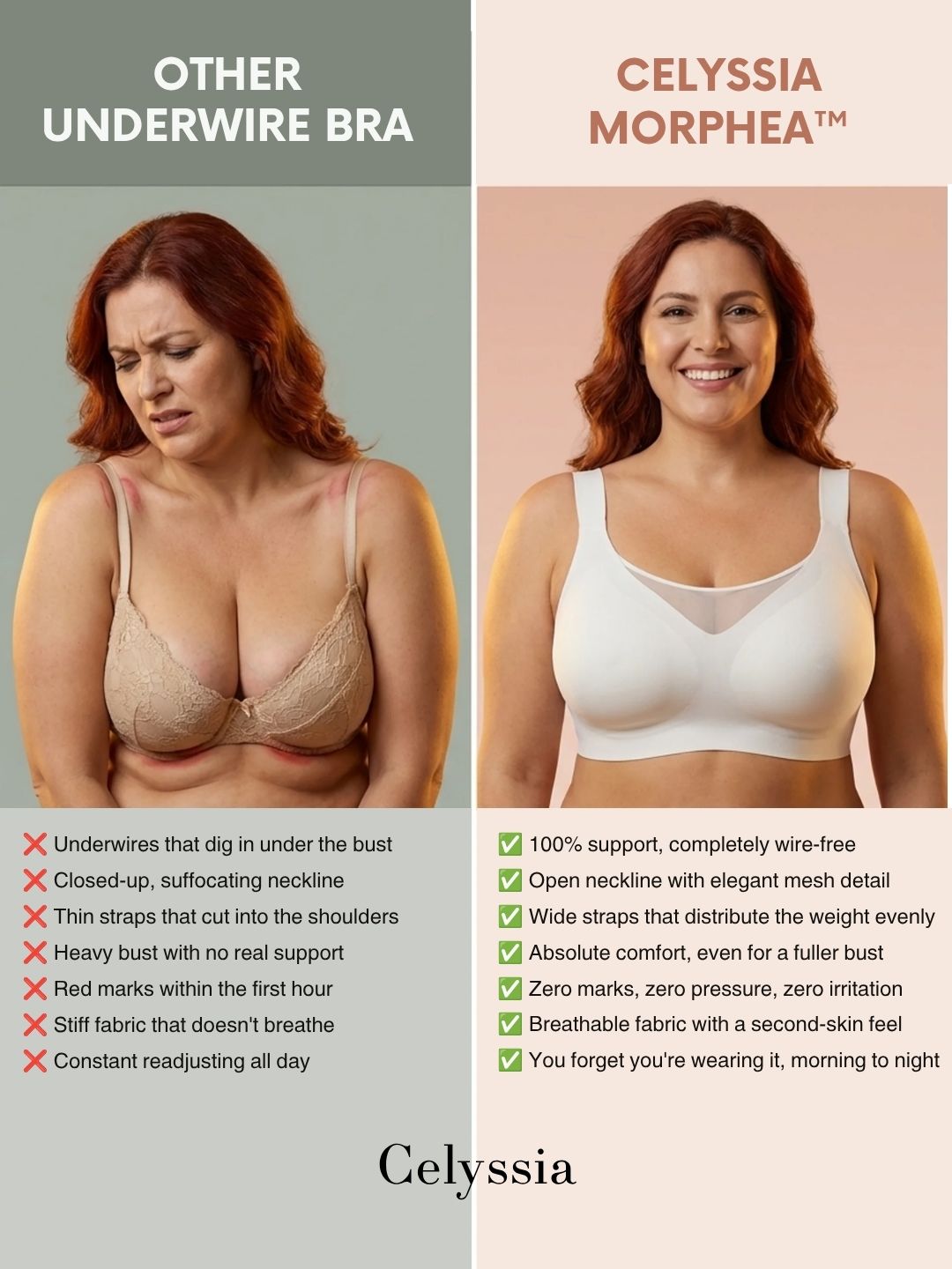 Morphea™ Bra | Wire-Free Support & Comfort