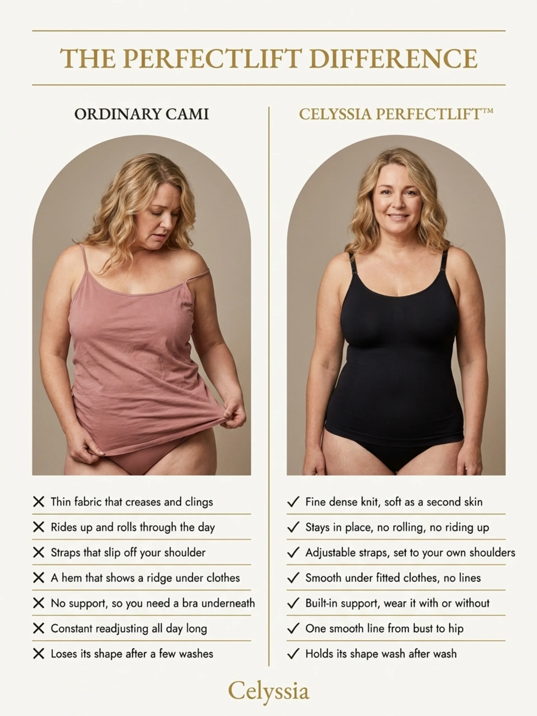 Cami PerfectLift™ | Flat tummy in 7 seconds