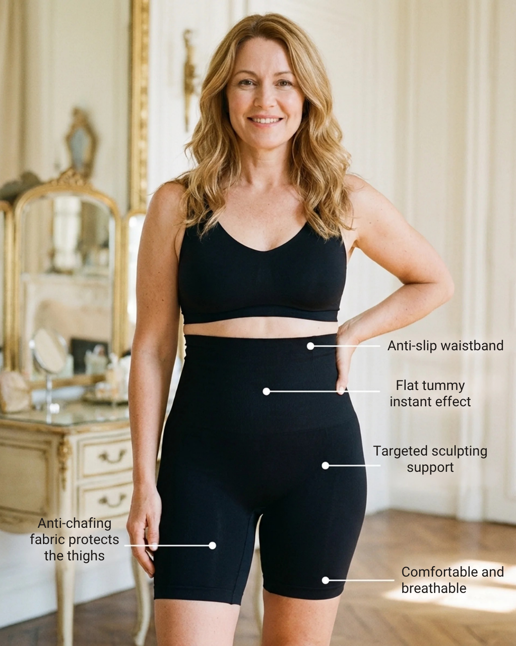 TailleFit™ Shaping Short | Flat Tummy, Slimmer Silhouette, Effortlessly