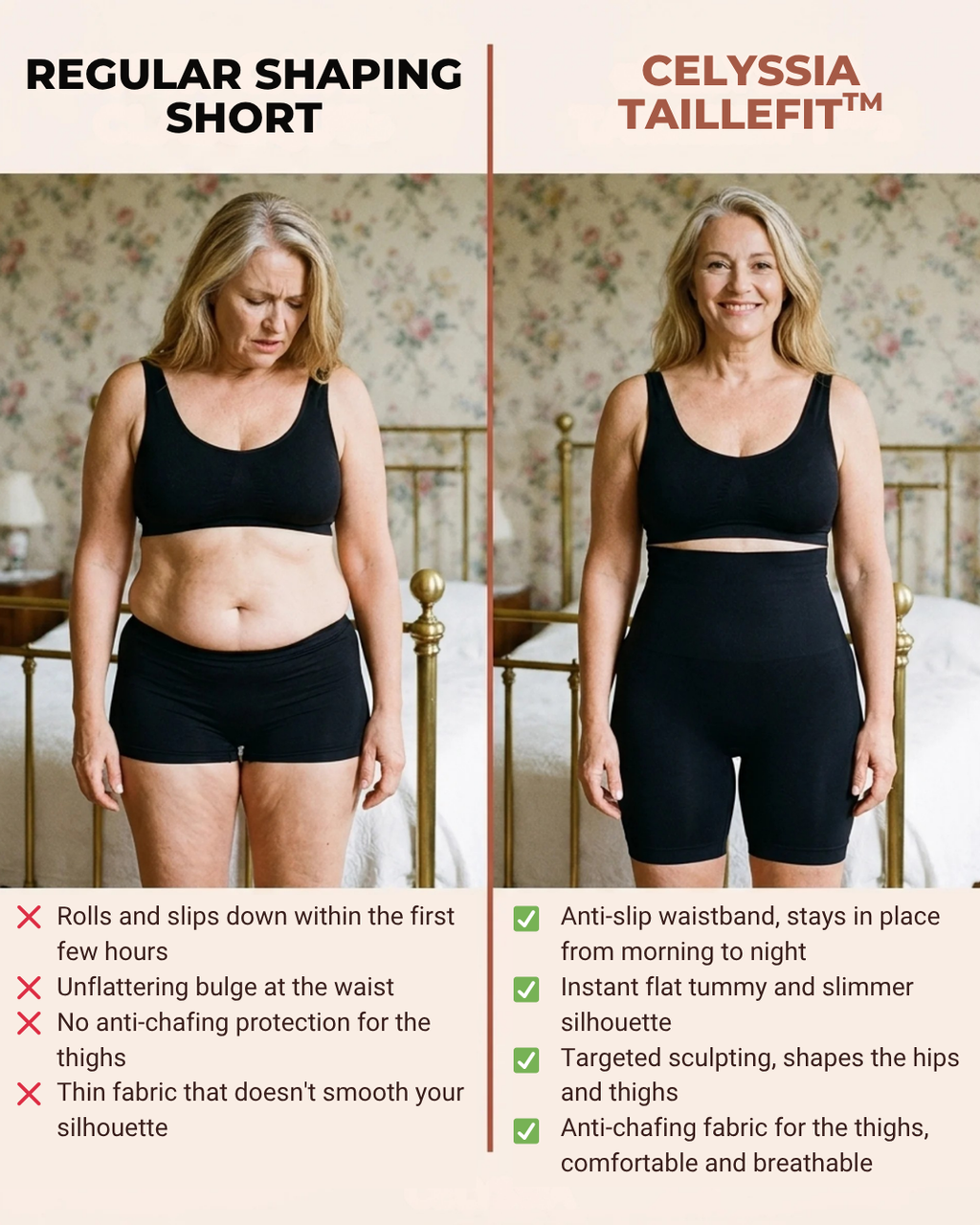 TailleFit™ Shaping Short | Flat Tummy, Slimmer Silhouette, Effortlessly