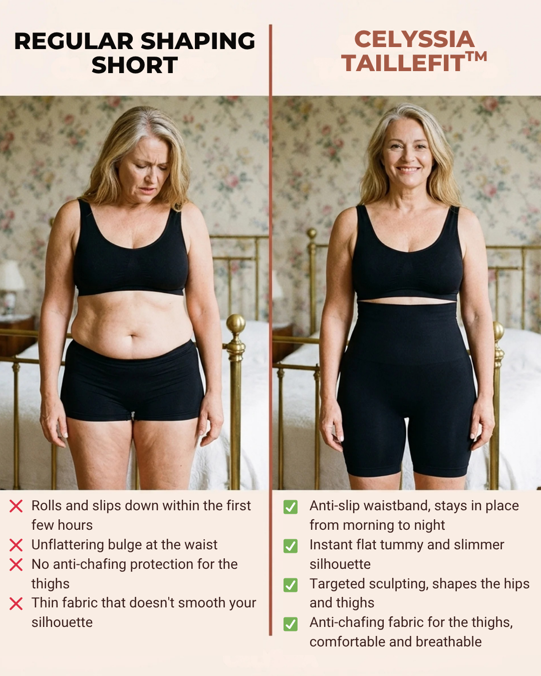 TailleFit™ Shaping Short | Flat Tummy, Slimmer Silhouette, Effortlessly