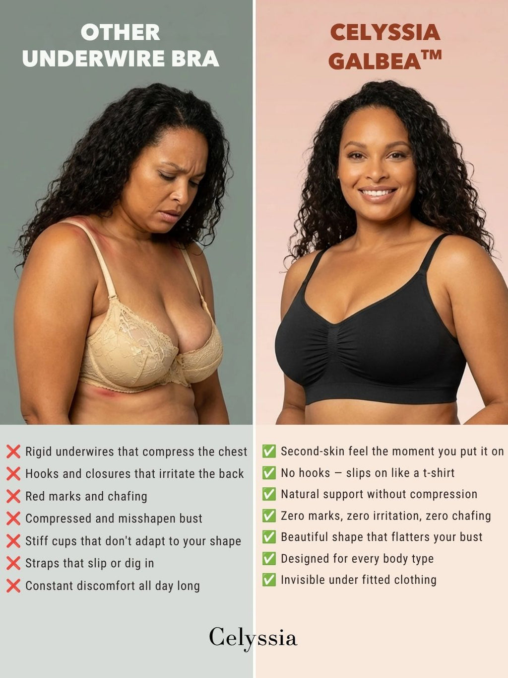 Galbea™ Bra | Second-Skin Feel, Everyday Support