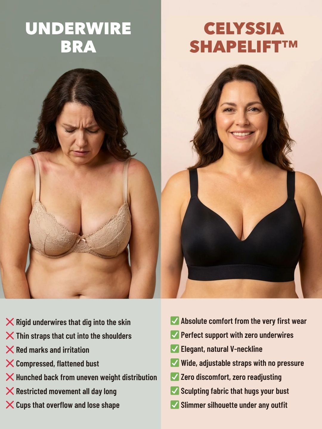 ShapeLift™ Bra | Absolute Comfort, Perfect Support, Zero Discomfort
