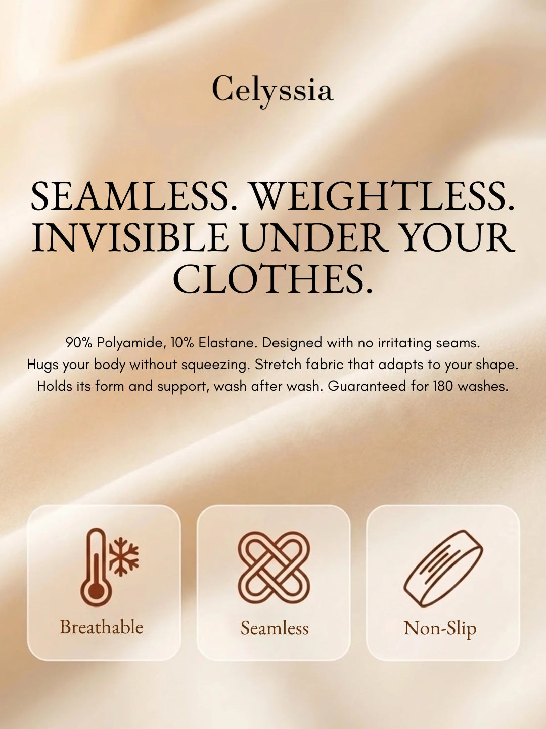 BreezeBand™ Bandeau Bra | Zero Readjusting, Zero Marks, Zero Discomfort