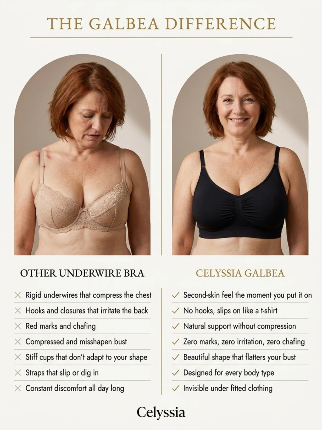 Galbea™ Bra | Second-Skin Feel, Everyday Support