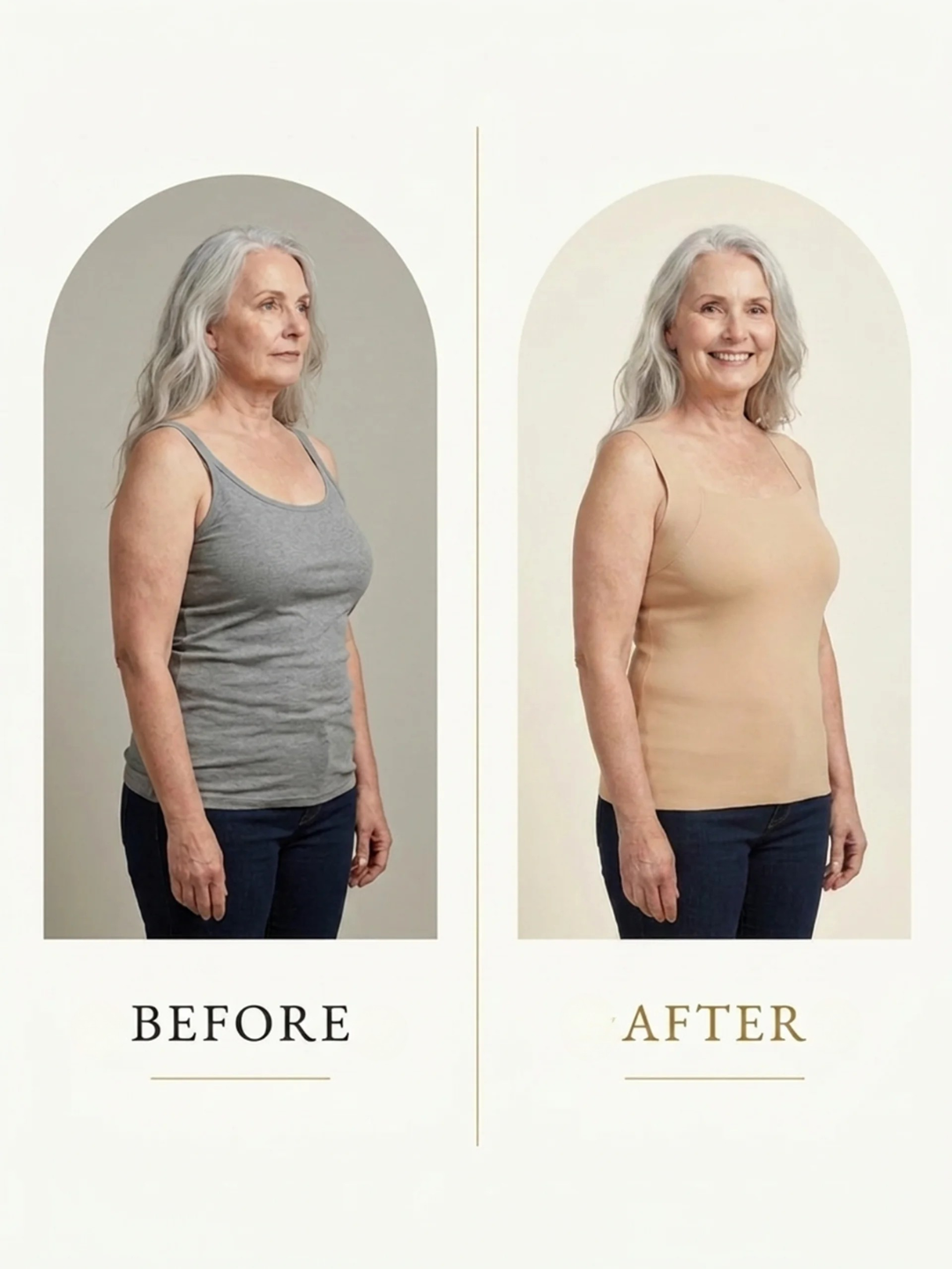 TrueLift™ Support Tank | Built-In Support, Sculpting Fit, No Back Band