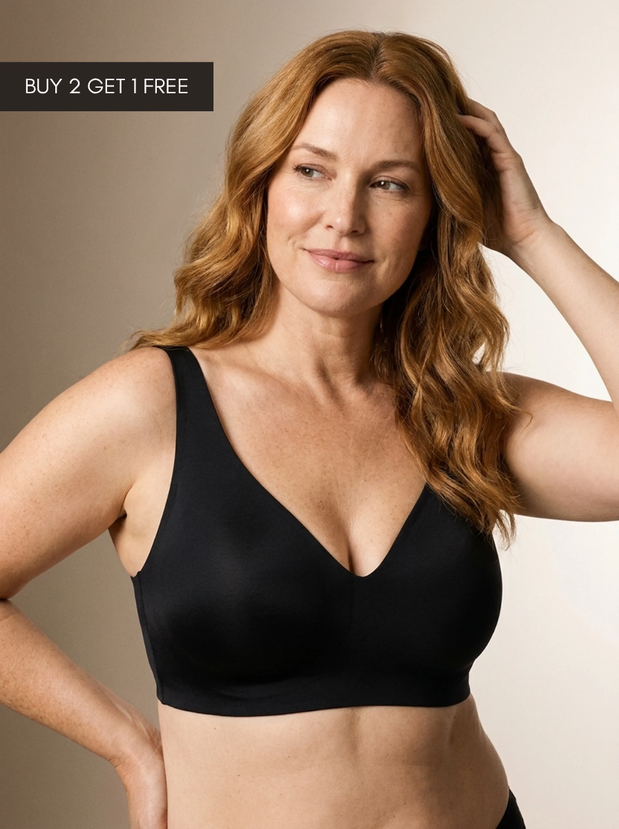 SoftLift™ Bra | GelFlex™ Band, V-neckline, non-wired