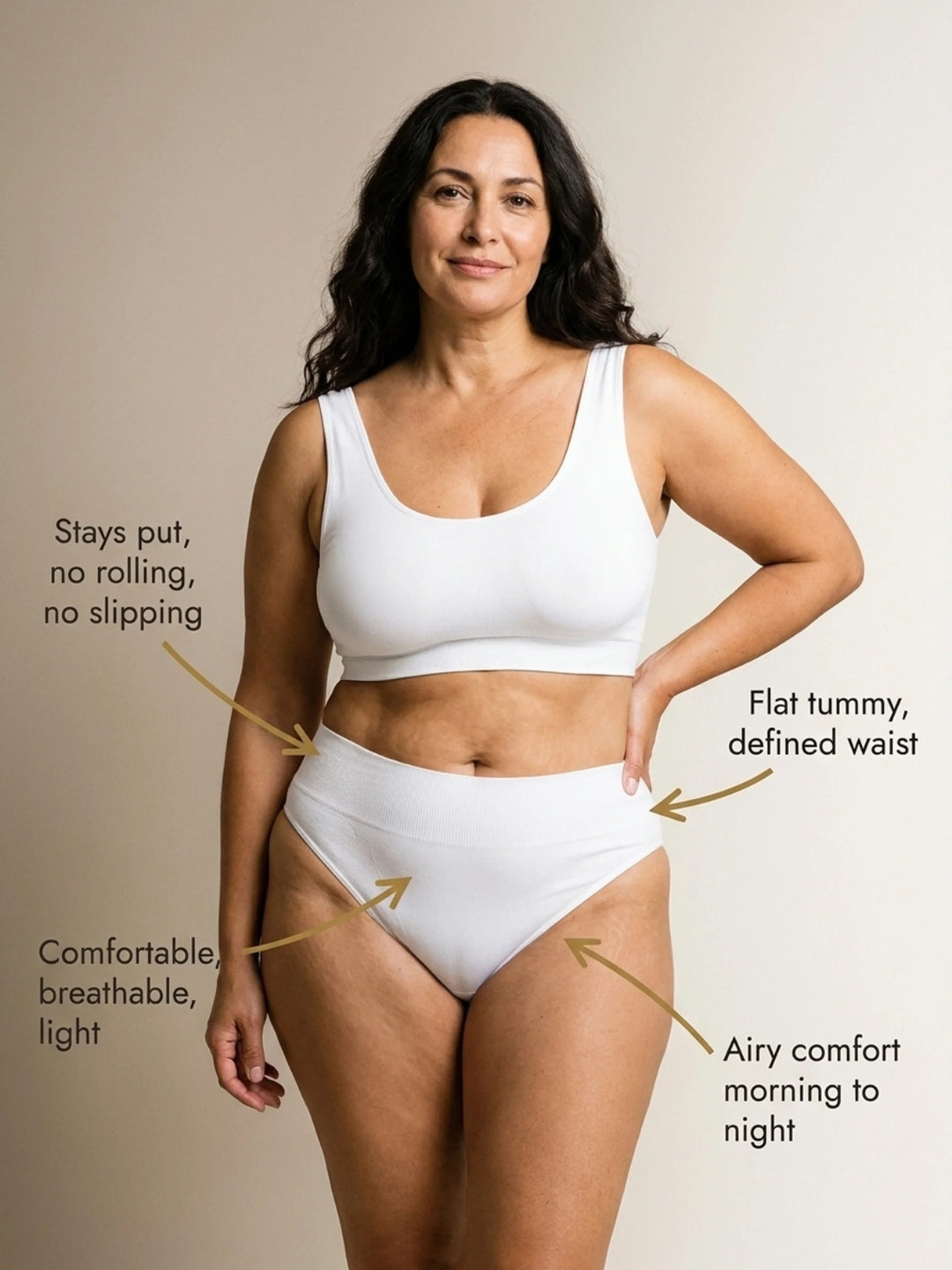 Ultra-Soft CalmFit™ Brief | Invisible Everyday Support