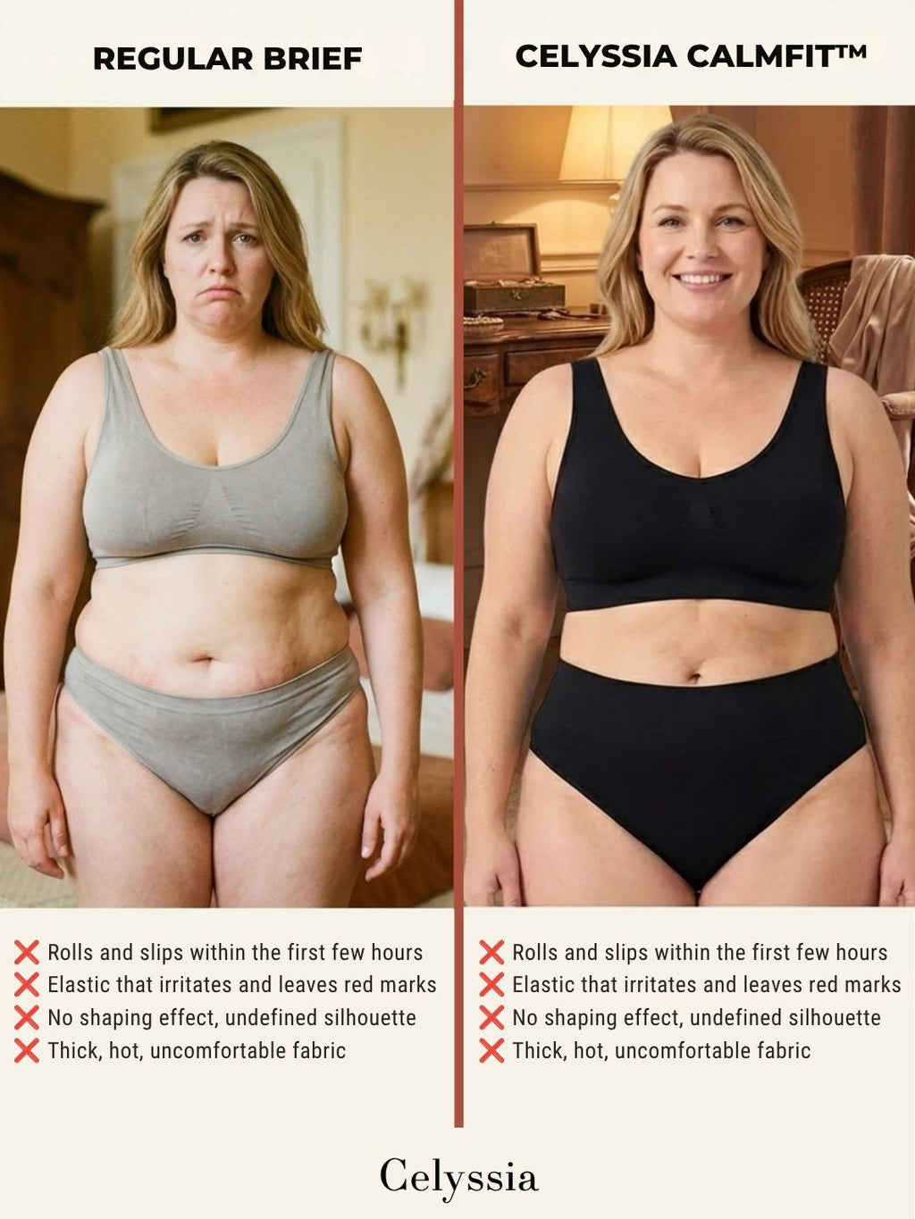 Ultra-Soft CalmFit™ Brief | Invisible Everyday Support
