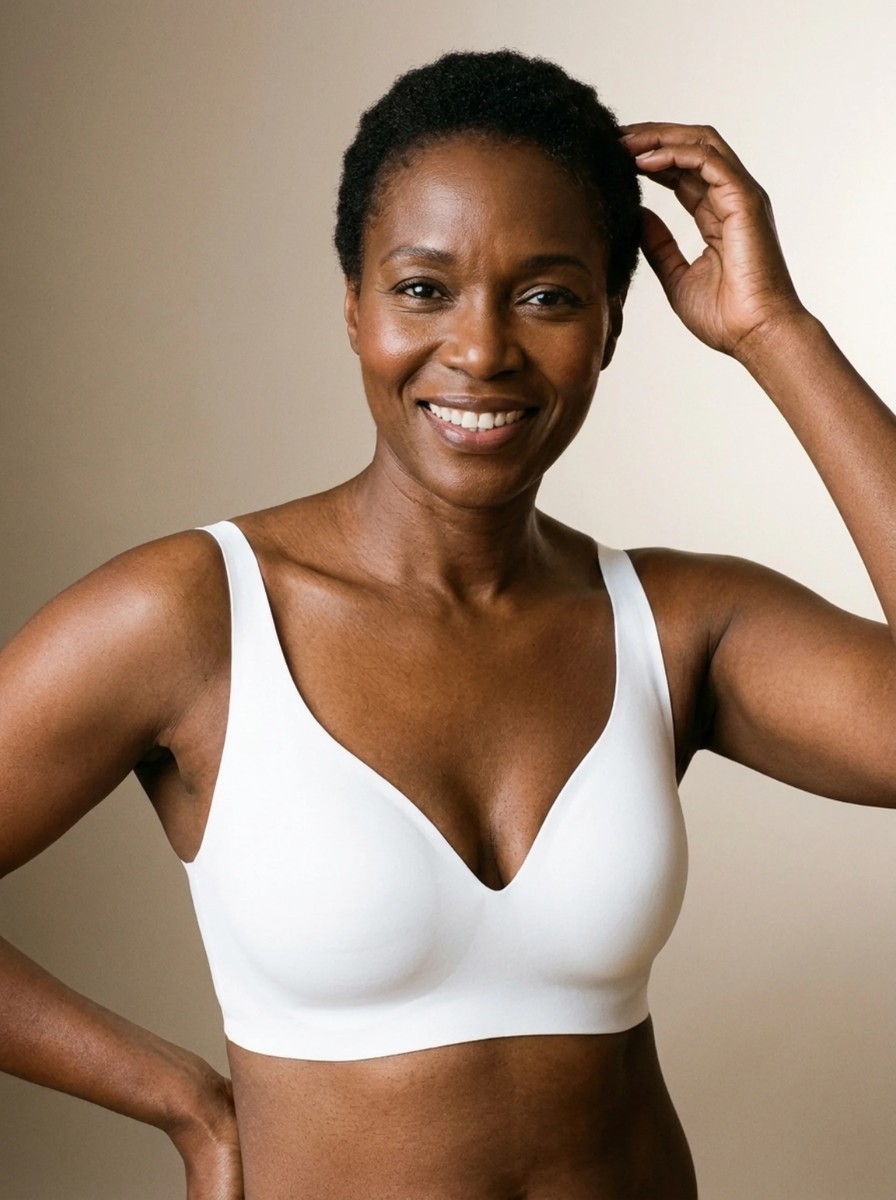 SoftLift™ Bra | GelFlex™ Band, V-neckline, non-wired