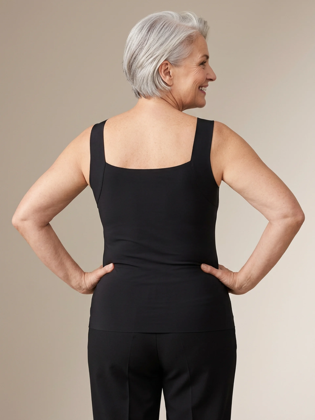 TrueLift™ Support Tank | Built-In Support, Sculpting Fit, No Back Band