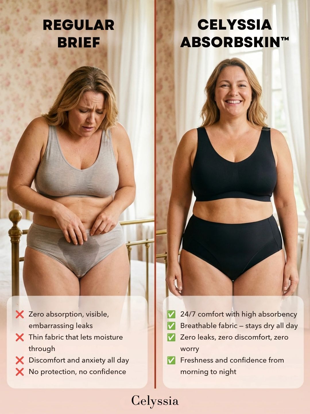 AbsorbSkin™ Brief | Zero Leaks, Zero Worry, Guaranteed Freshness