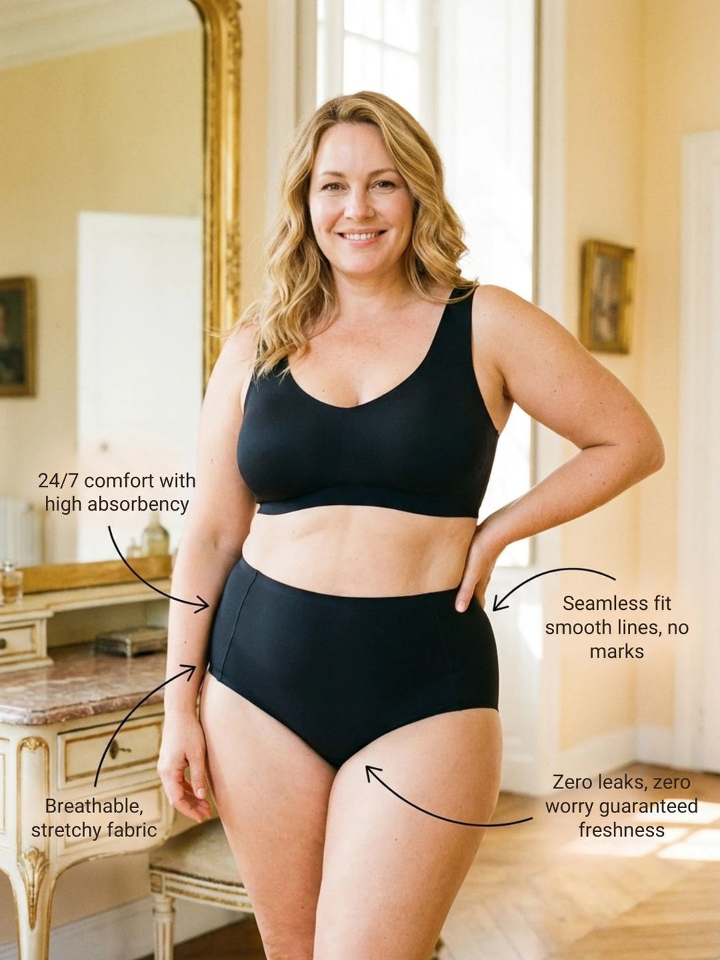 AbsorbSkin™ Brief | Zero Leaks, Zero Worry, Guaranteed Freshness