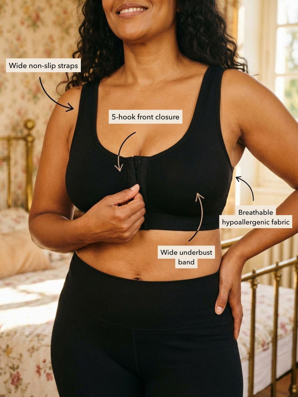 FlexiLift™ Bra | Front-fastening, absolute comfort