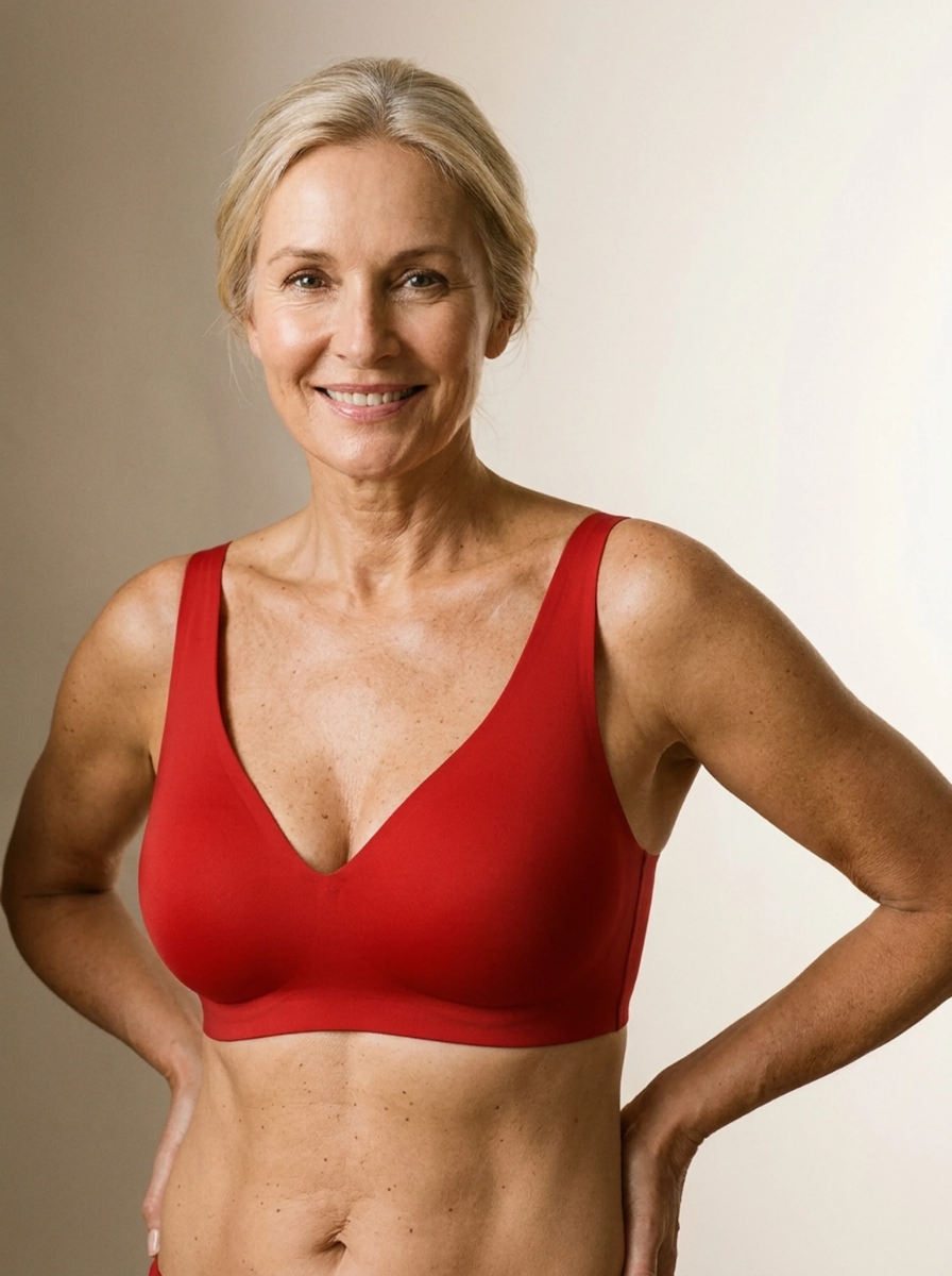 SoftLift™ Bra | GelFlex™ Band, V-neckline, non-wired