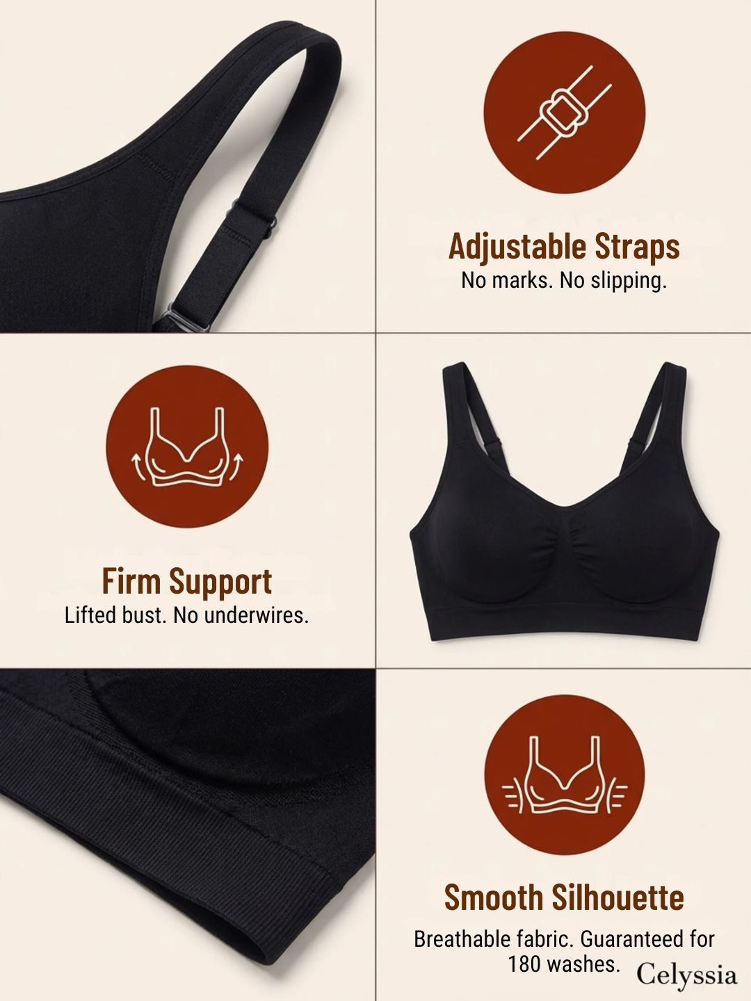 FirmLift™ Bra | Lifted Bust, Instant Comfort