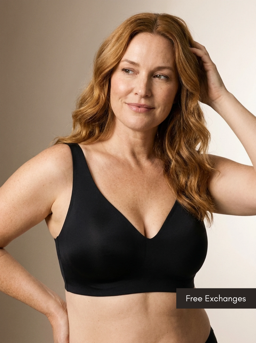 SoftLift™ Bra | GelFlex™ Band, V-neckline, non-wired