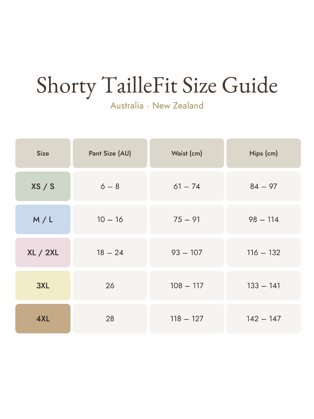TailleFit™ Shaping Short | Flat Tummy, Slimmer Silhouette, Effortlessly
