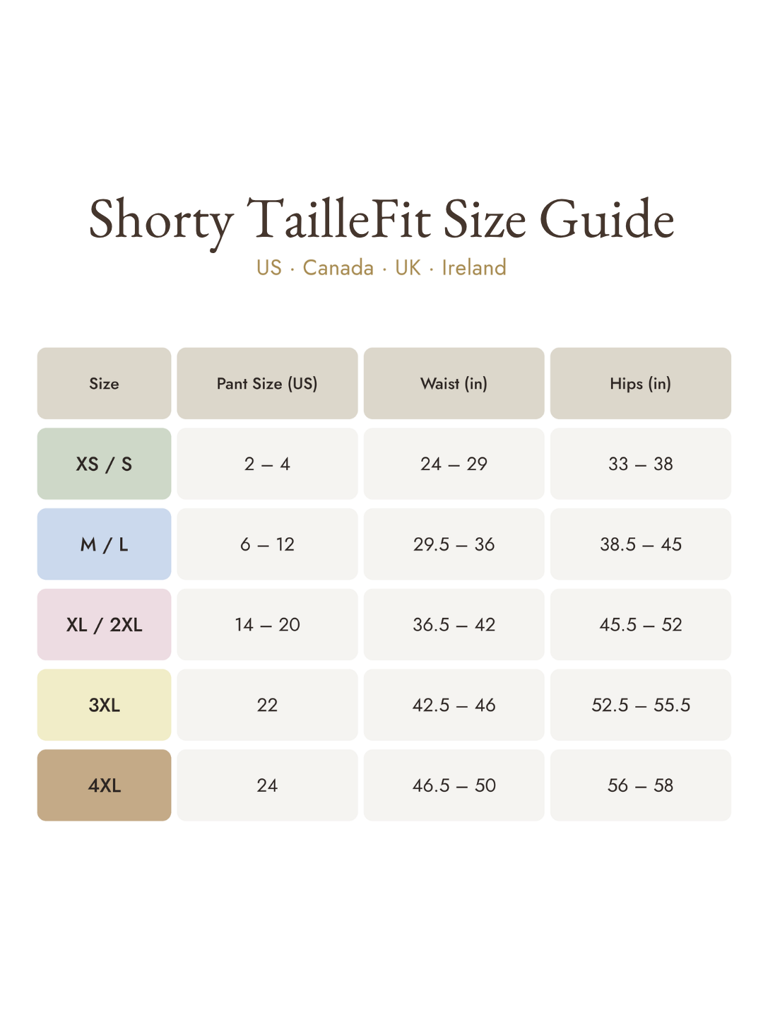 TailleFit™ Shaping Short | Flat Tummy, Slimmer Silhouette, Effortlessly