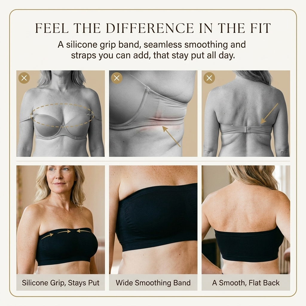 Finally, the bandeau that stays put.