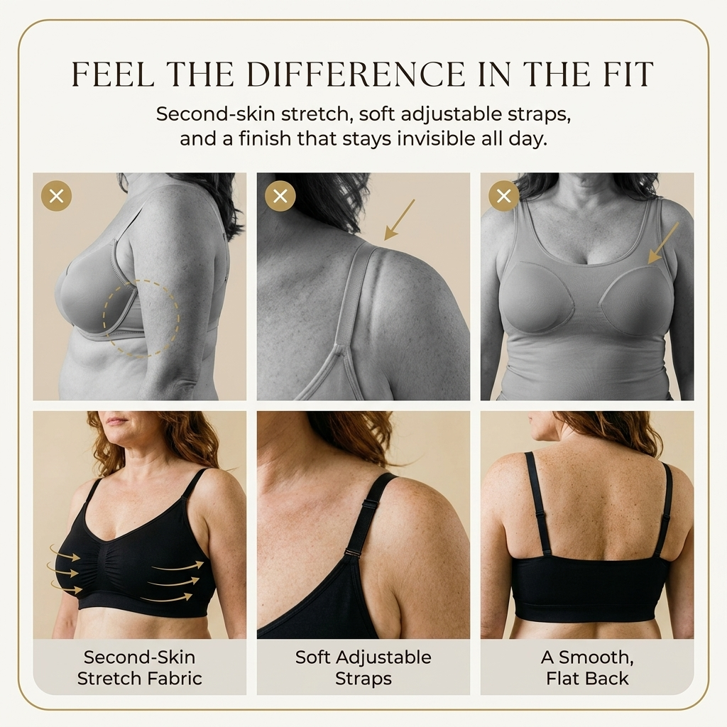 Finally, a bralette that supports without the squeeze.
